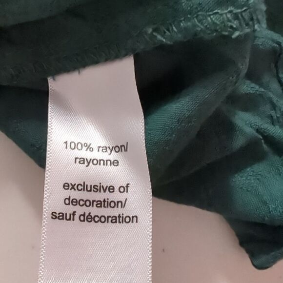 Maurices Green Long Sleeve Blouse - Picture 7 of 7